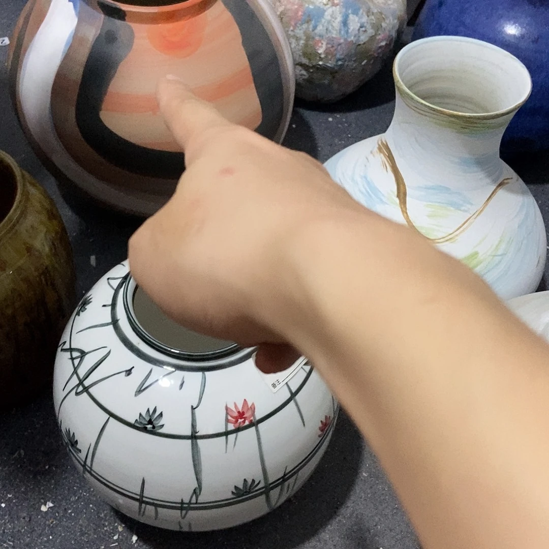 米****景德镇高温花瓶多拍
