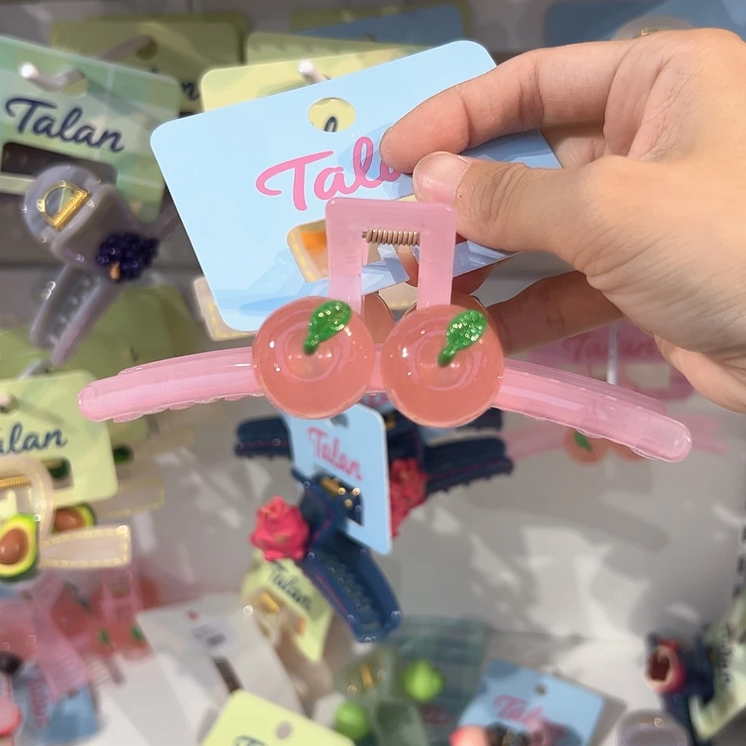 布艺铁合金抓夹一个