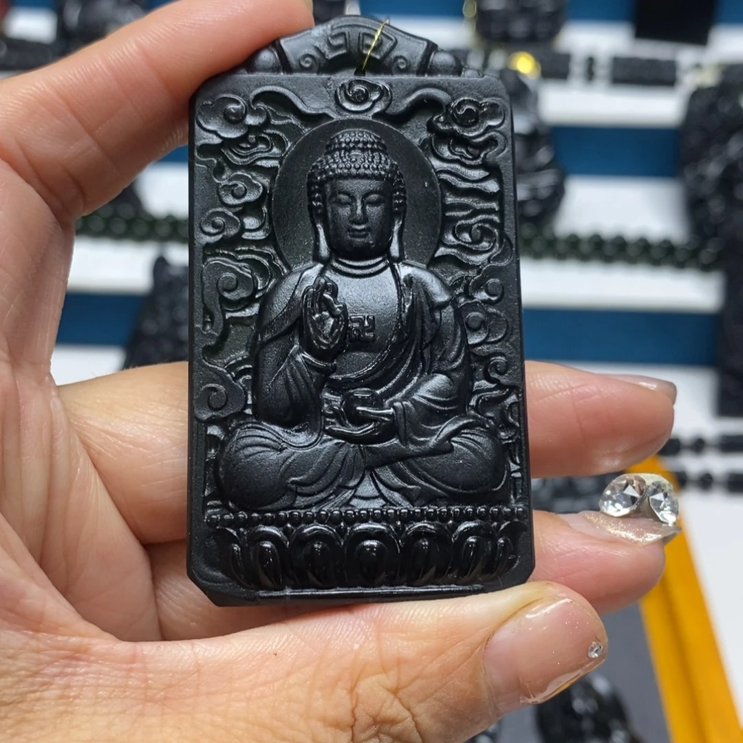 走***花未镶嵌蛇纹石玉吊坠