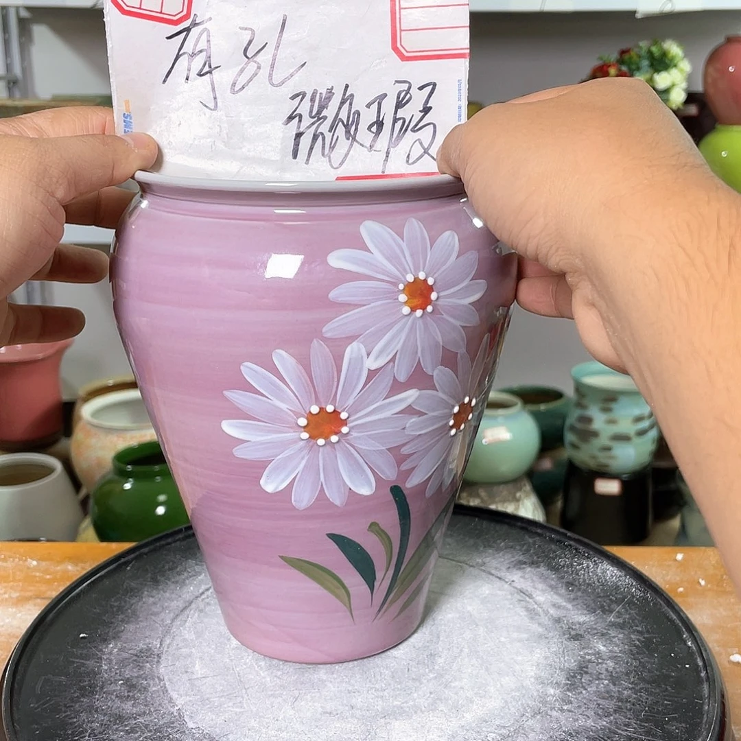 景德镇陶瓷花盆123