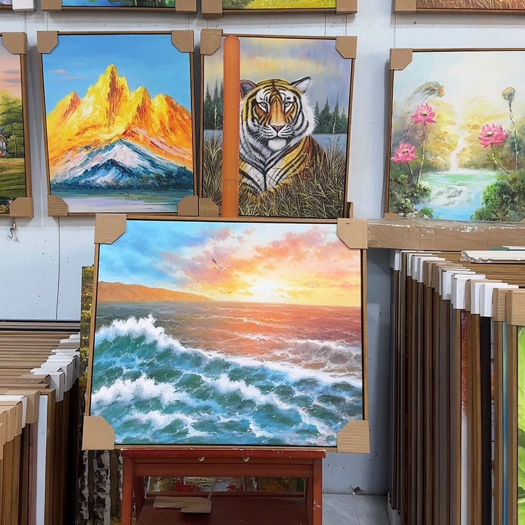 油画5060油画作品展作品展作品集