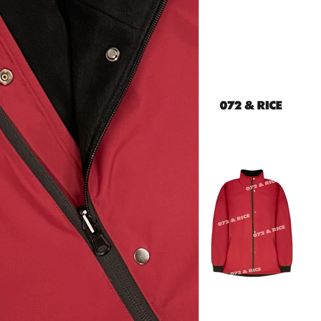 072 & RICE【双廊】秋季休闲立领双面穿长袖外套 31NW046Z*