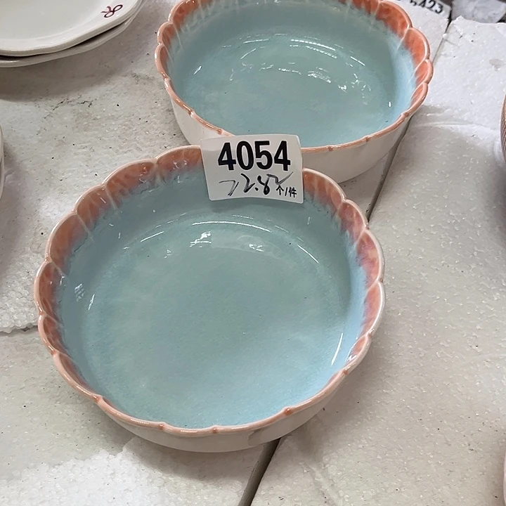 搪瓷微瑕外贸陶瓷4054