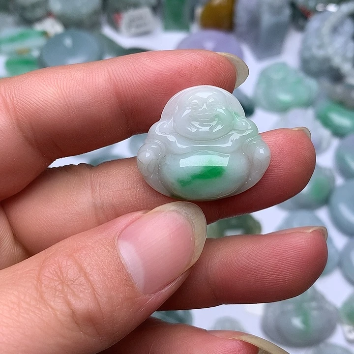 翡翠未镶嵌颈饰天然翡翠