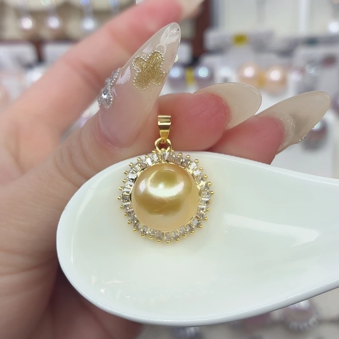 淡水珍珠颈饰合金F