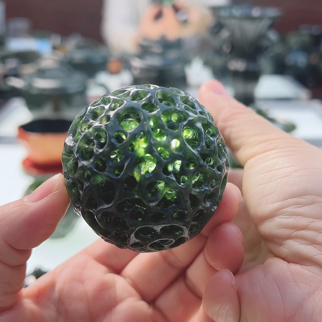 和田玉（青玉）摆件未镶嵌