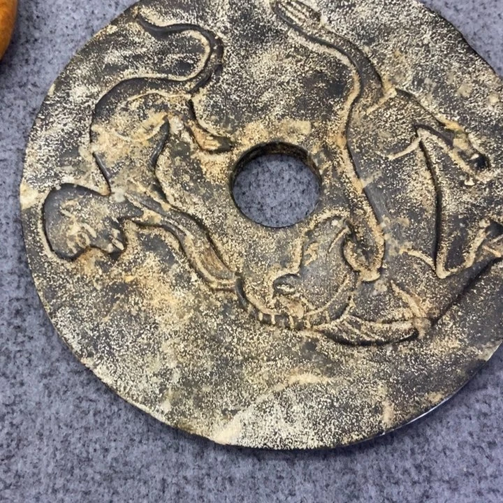 白玉菩提吊坠摆件