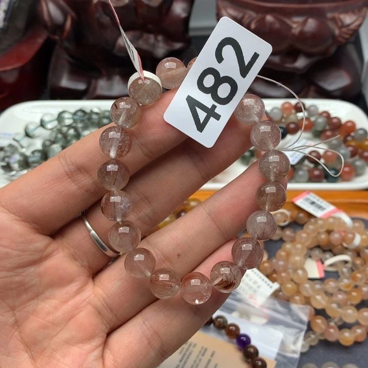 水晶手链未镶嵌天然