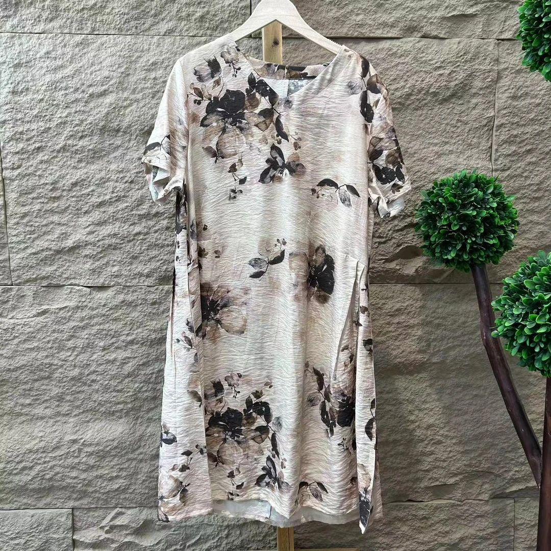 4501新款夏季洋气减龄气质连衣裙QZ