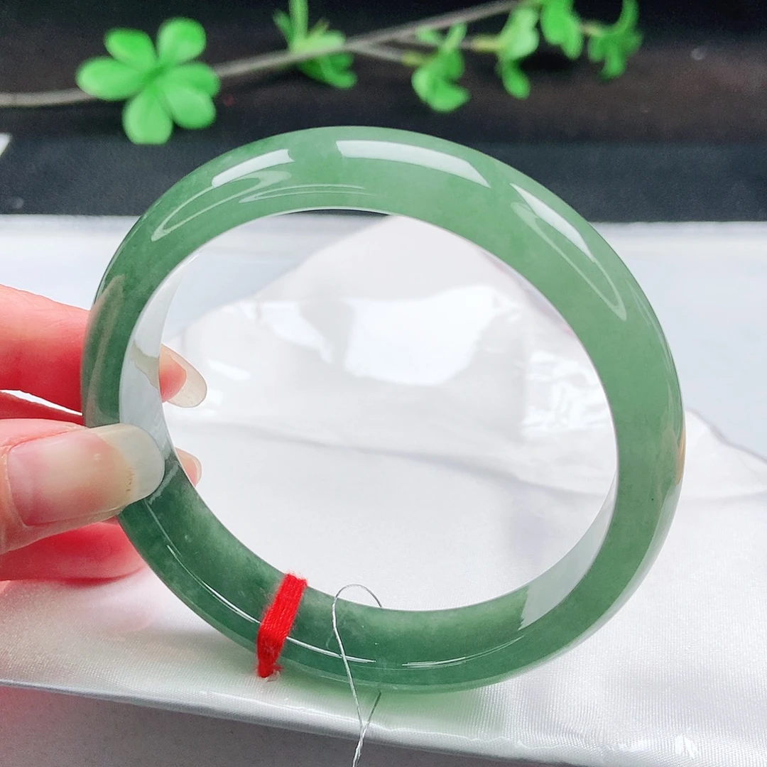 未镶嵌手镯翡翠62.5圈