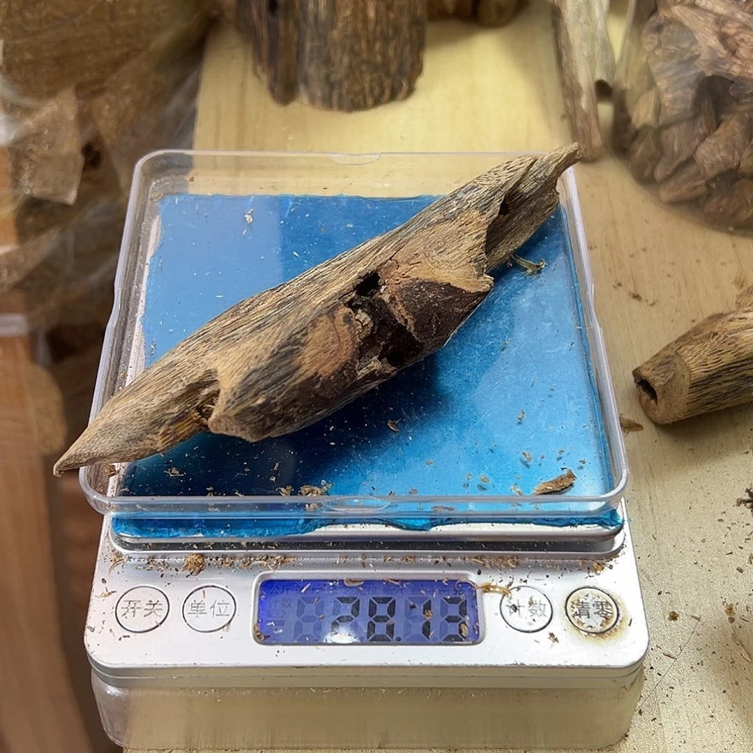 香料绿奇楠虫漏28克乌身