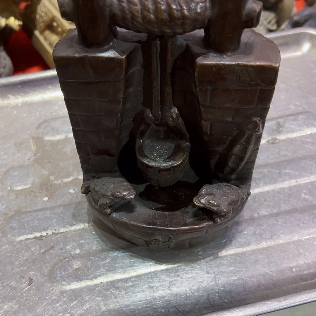空**点黄铜摆件工艺品，