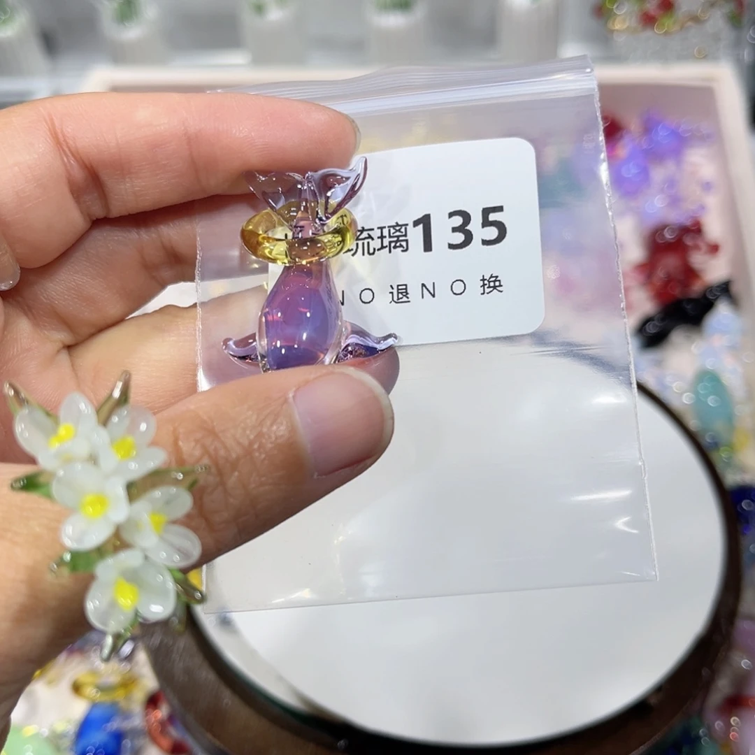赞***床吊坠（不含链）琉璃135鲸鱼一个