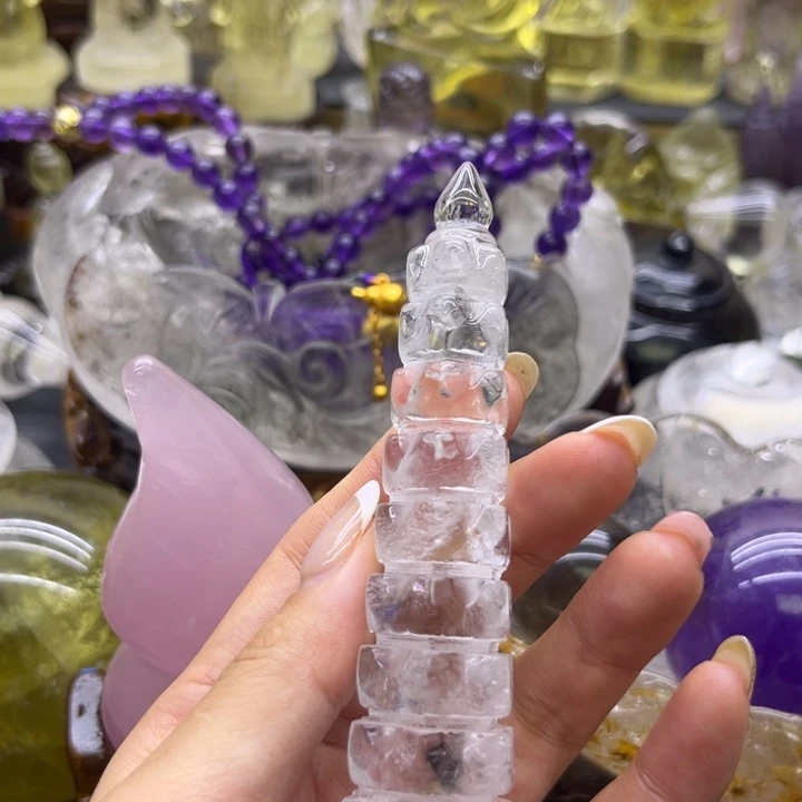 水晶珠宝半成品未镶嵌