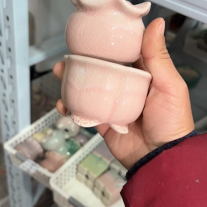 红陶量货｜口高深浅搭配发6