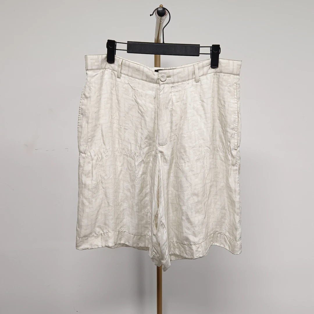 99新 FENDI/芬迪 满印短裤 p2261 48 裤长50 腰围40编码4