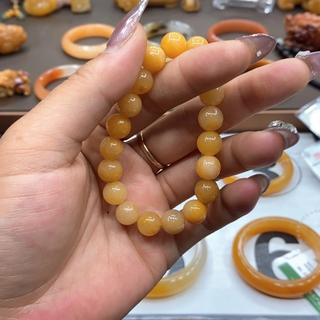 未镶嵌手链石英岩玉