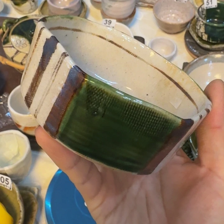 陶泥一个钵子好看