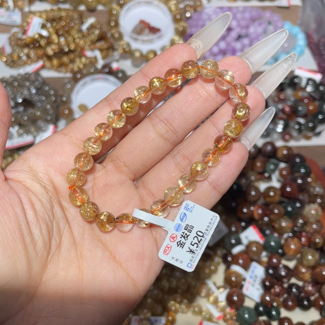水晶手链未镶嵌手链