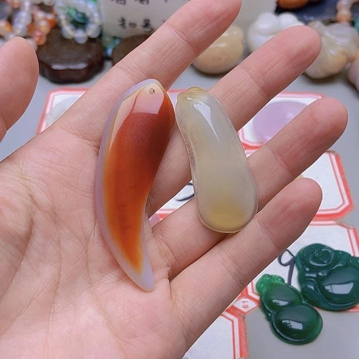 【闪购商品】未镶嵌玛瑙/玉髓珠宝半成品好****！
