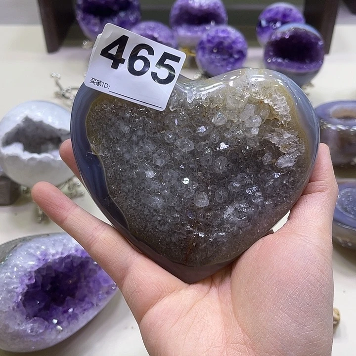 紫晶摆件未镶嵌摆件465