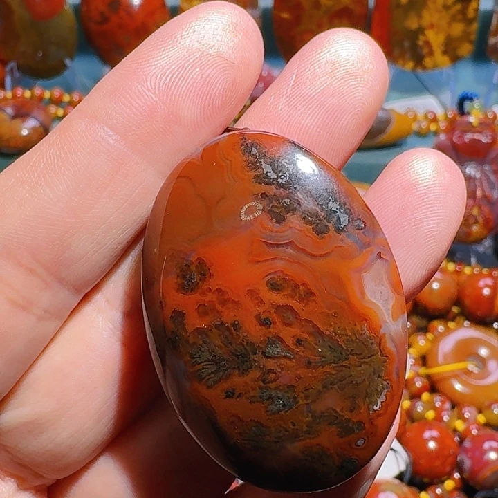 未镶嵌玛瑙/玉髓珠宝半成品