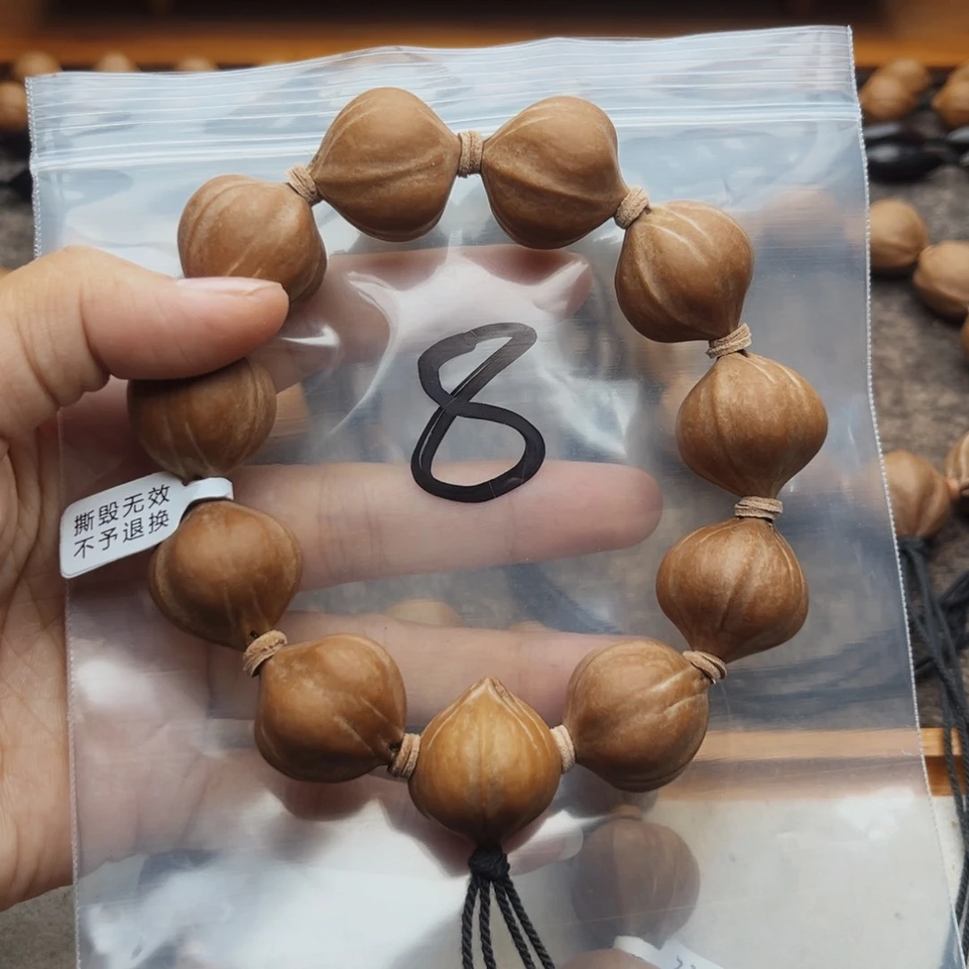 手串/手链橄榄核8号，2.2×2.3蜜桃臀