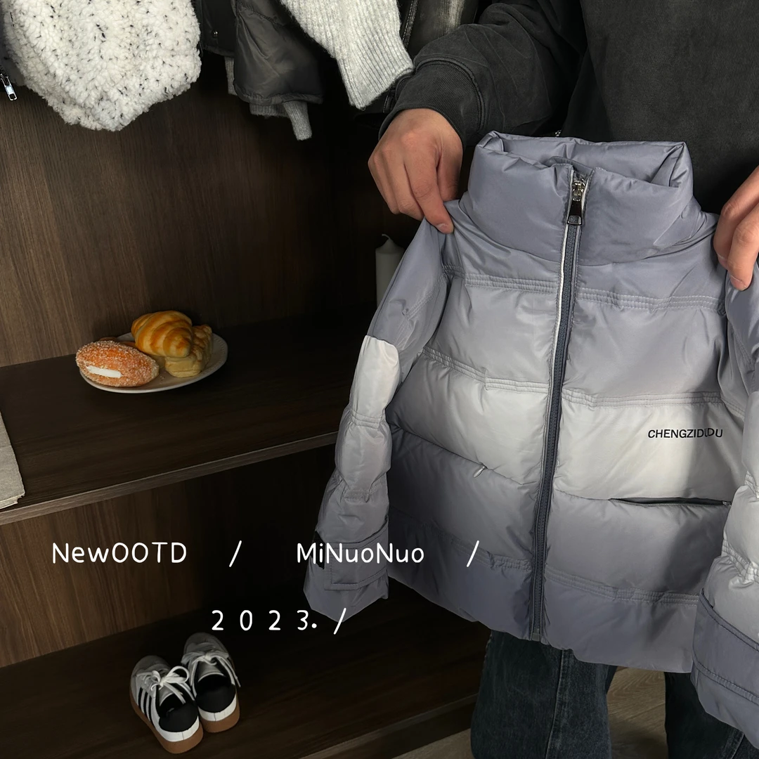 清【文文妈】冬季时尚羽绒服儿童冬装加厚保暖韩版羽绒外套D23116