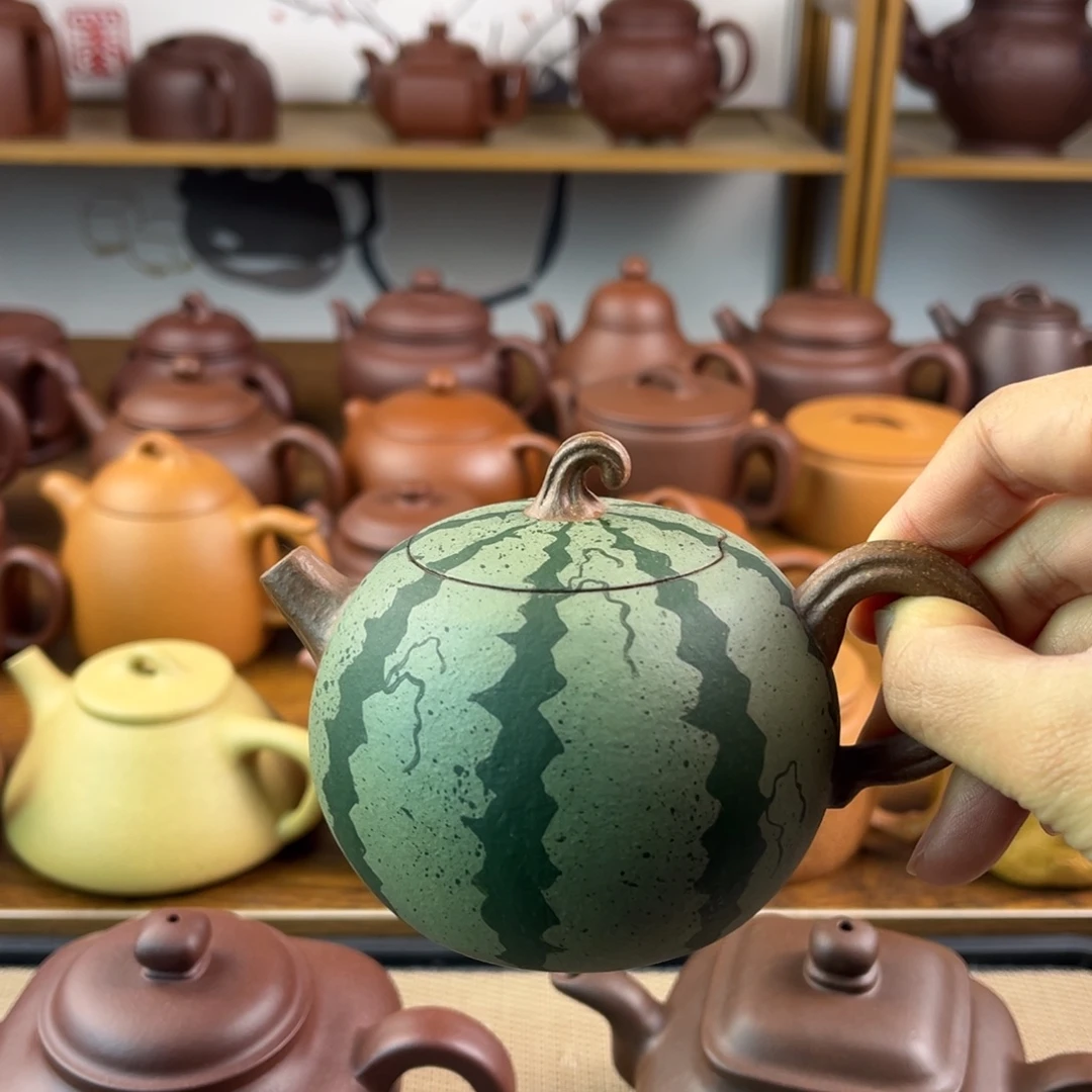 小***斋茶壶紫砂手工制作工艺精湛