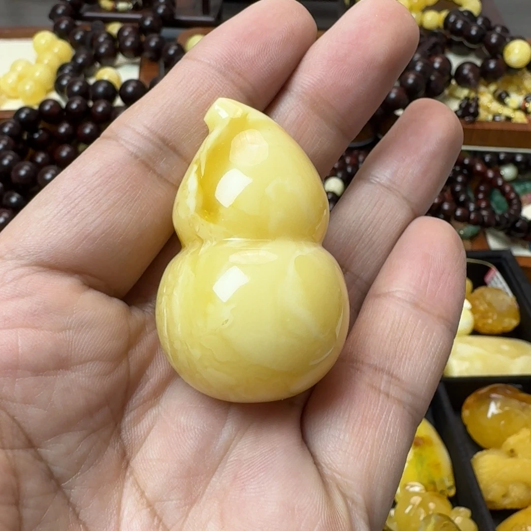 A***x琥珀未镶嵌颈饰1888
