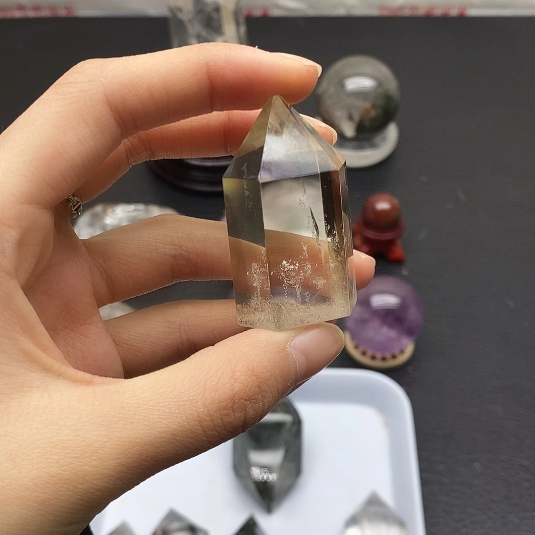 水晶未镶嵌珠宝半成品36水晶石