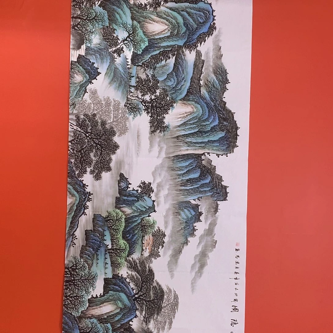 国画花鸟山水国画作品