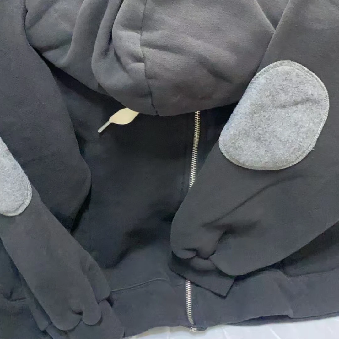［小小布］no退换-东大门正品i5n拉绒补丁卫衣