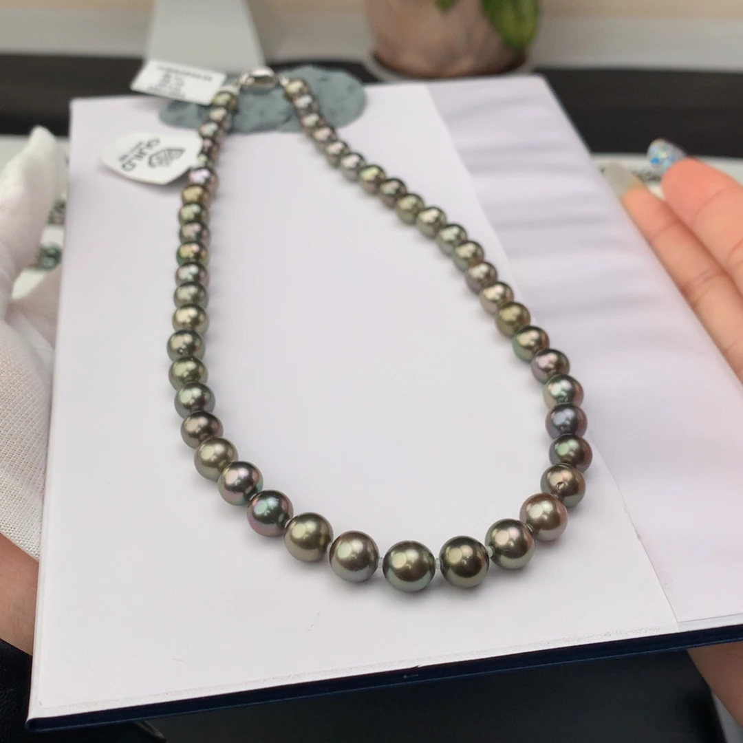 海水珍珠颈饰银S925镶嵌