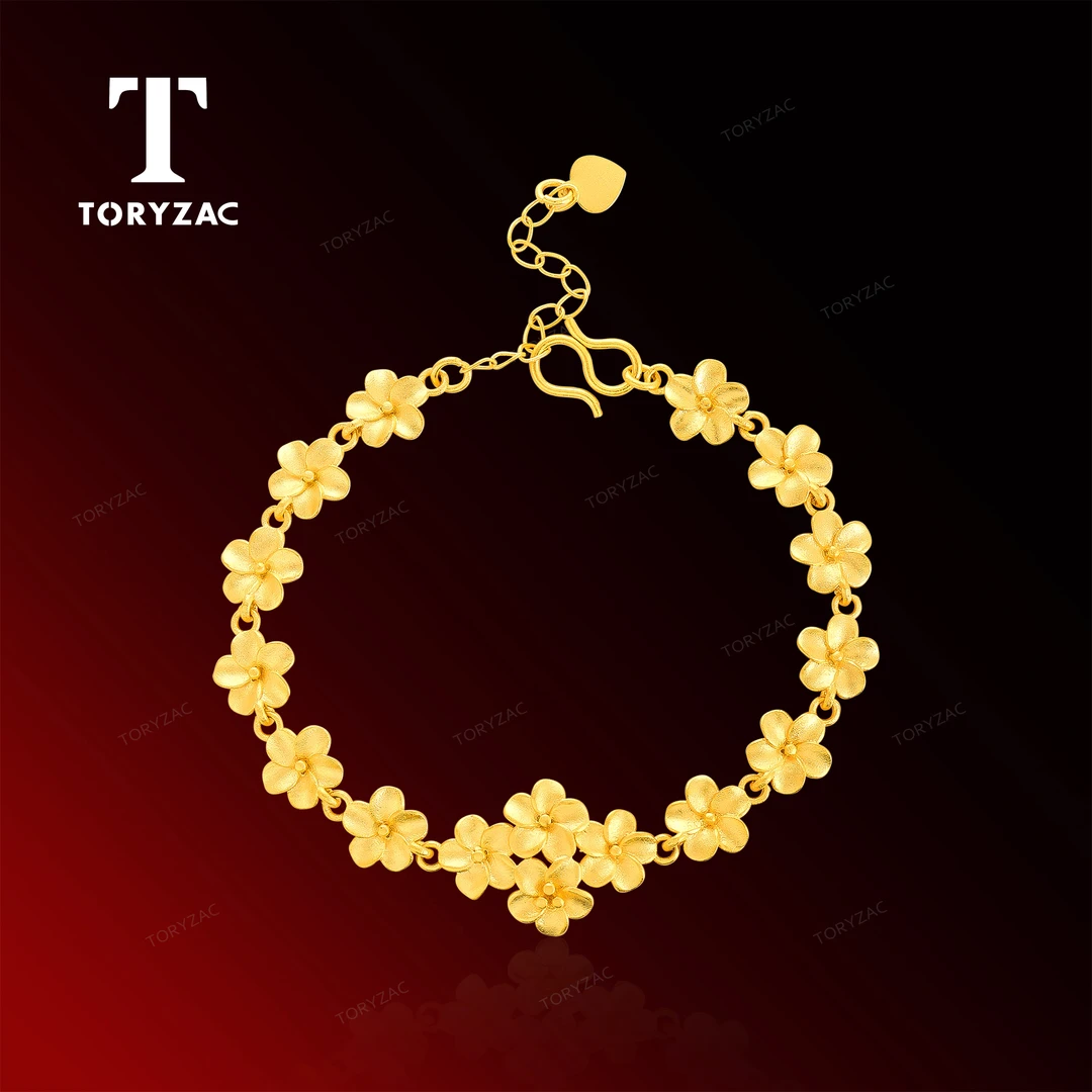 【繁花金韵】花开富贵轻奢高定手链19cm 2247