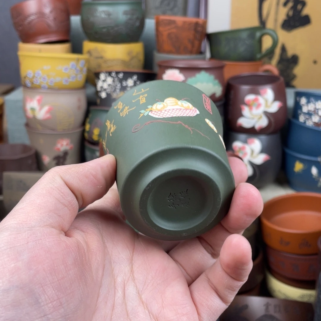 紫砂茶杯紫砂茶杯