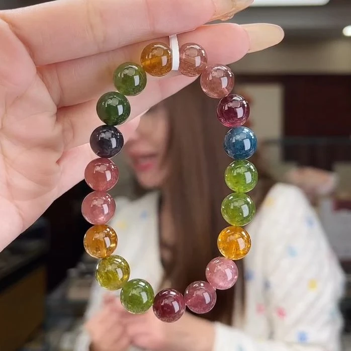 02710842碧玺/未镶嵌10mm+碧玺单圈多样性发货42