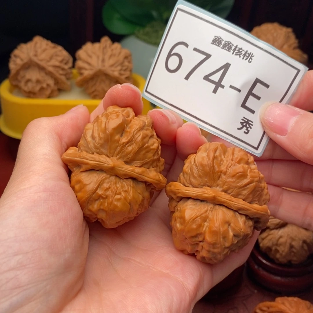 文玩核桃把件蛤码头40