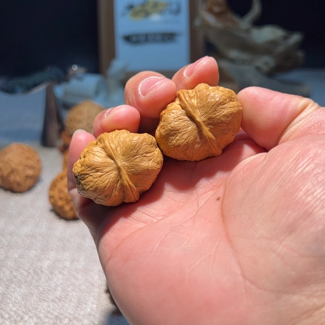 文玩核桃把件磊全品35铁盒方尊