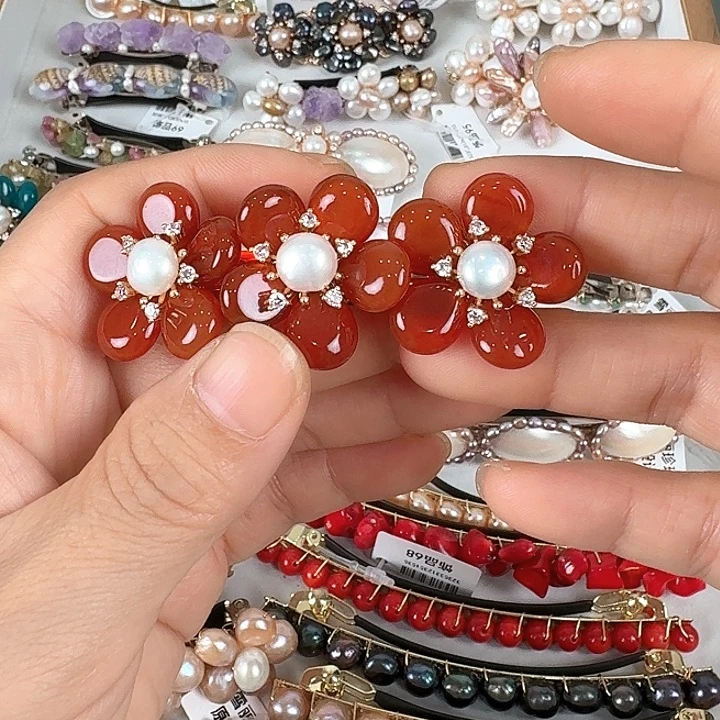 发饰未镶嵌淡水珍珠