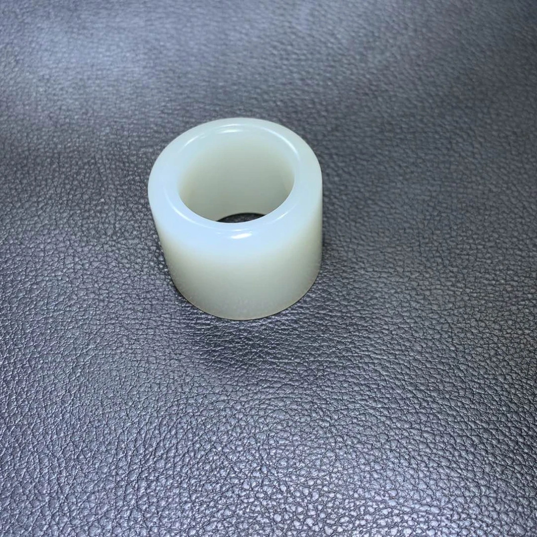 和田玉戒圈未镶嵌诸*狼