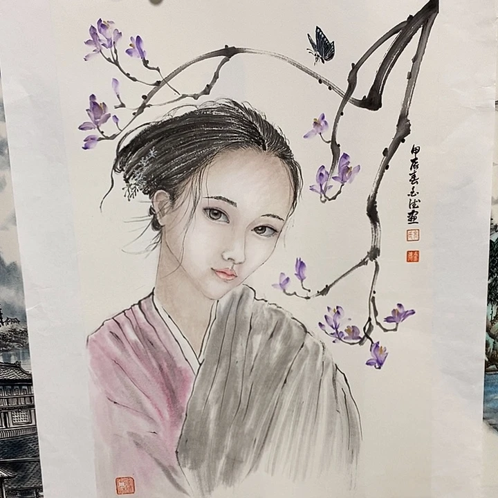 国画手写手绘作品126