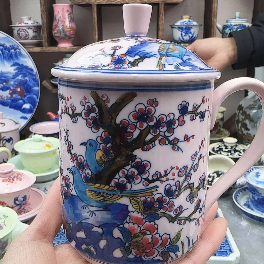 陶杯子景德镇瓷器567老厂瓷22