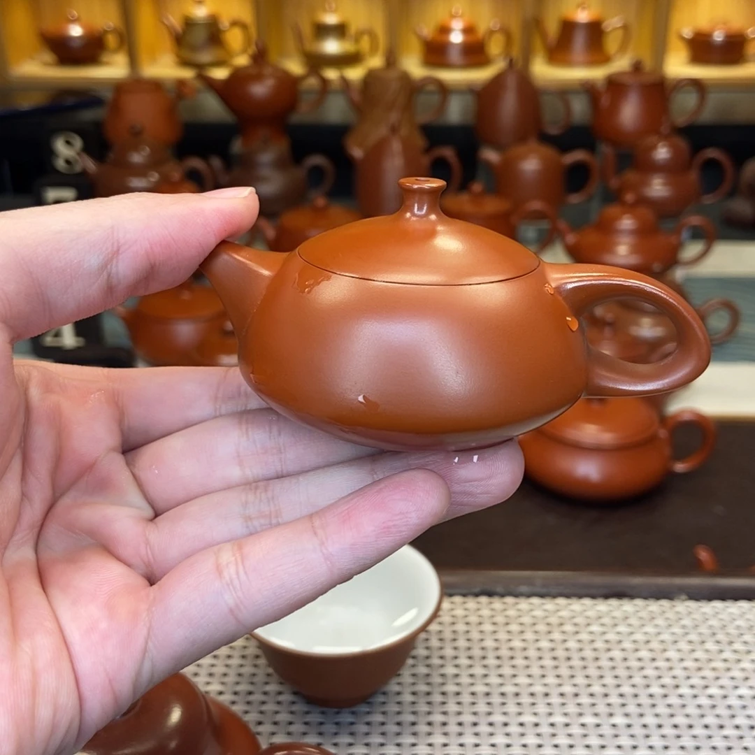 茶壶紫砂阿*潮州手工艺