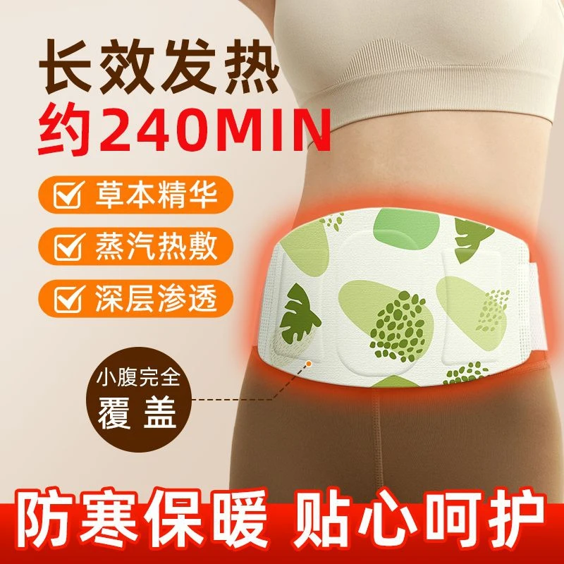 【20片装】艾草热敷护腰贴暖腹贴热敷舒缓暖肚子自发热护腰带蒸汽暖