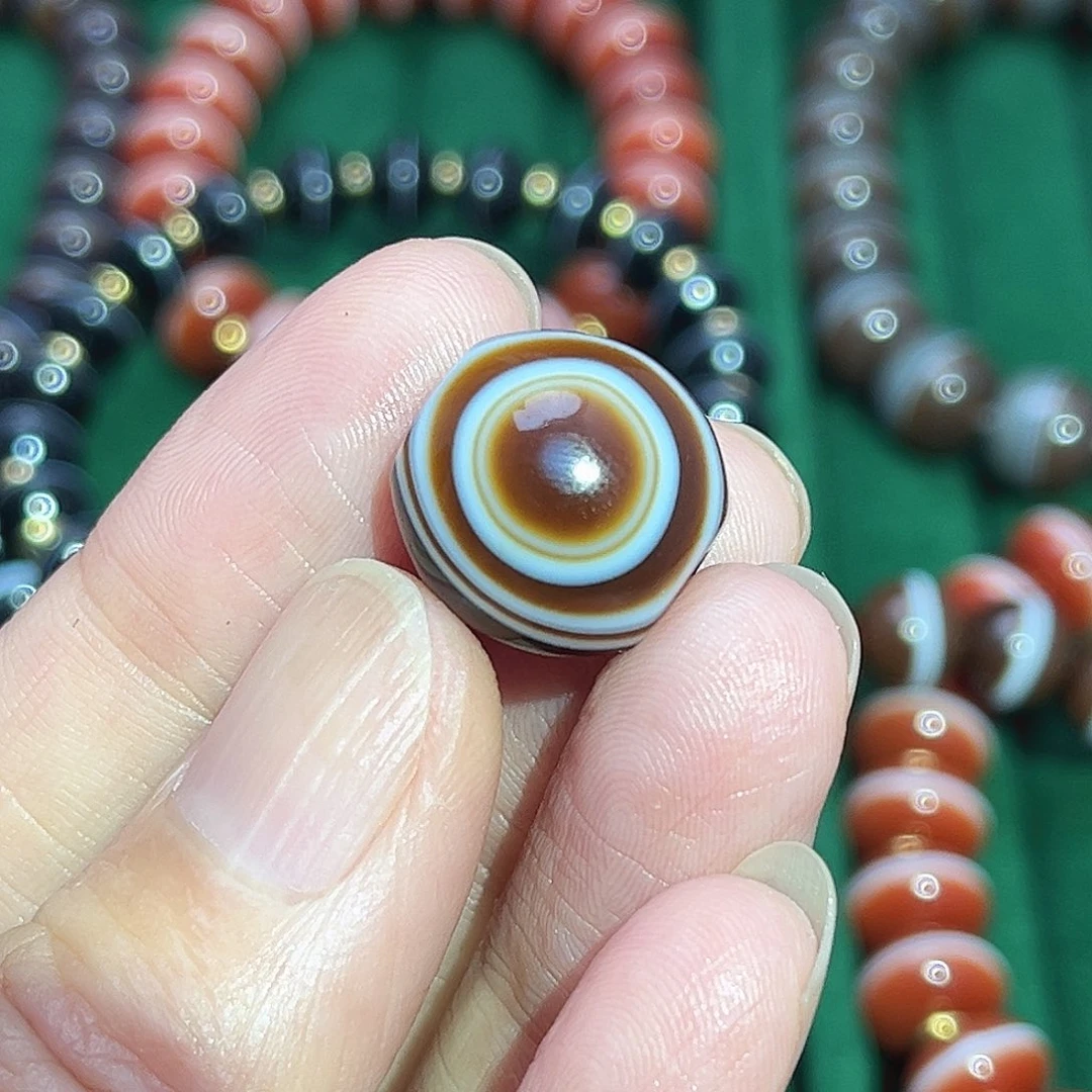 玛瑙/玉髓合金单珠