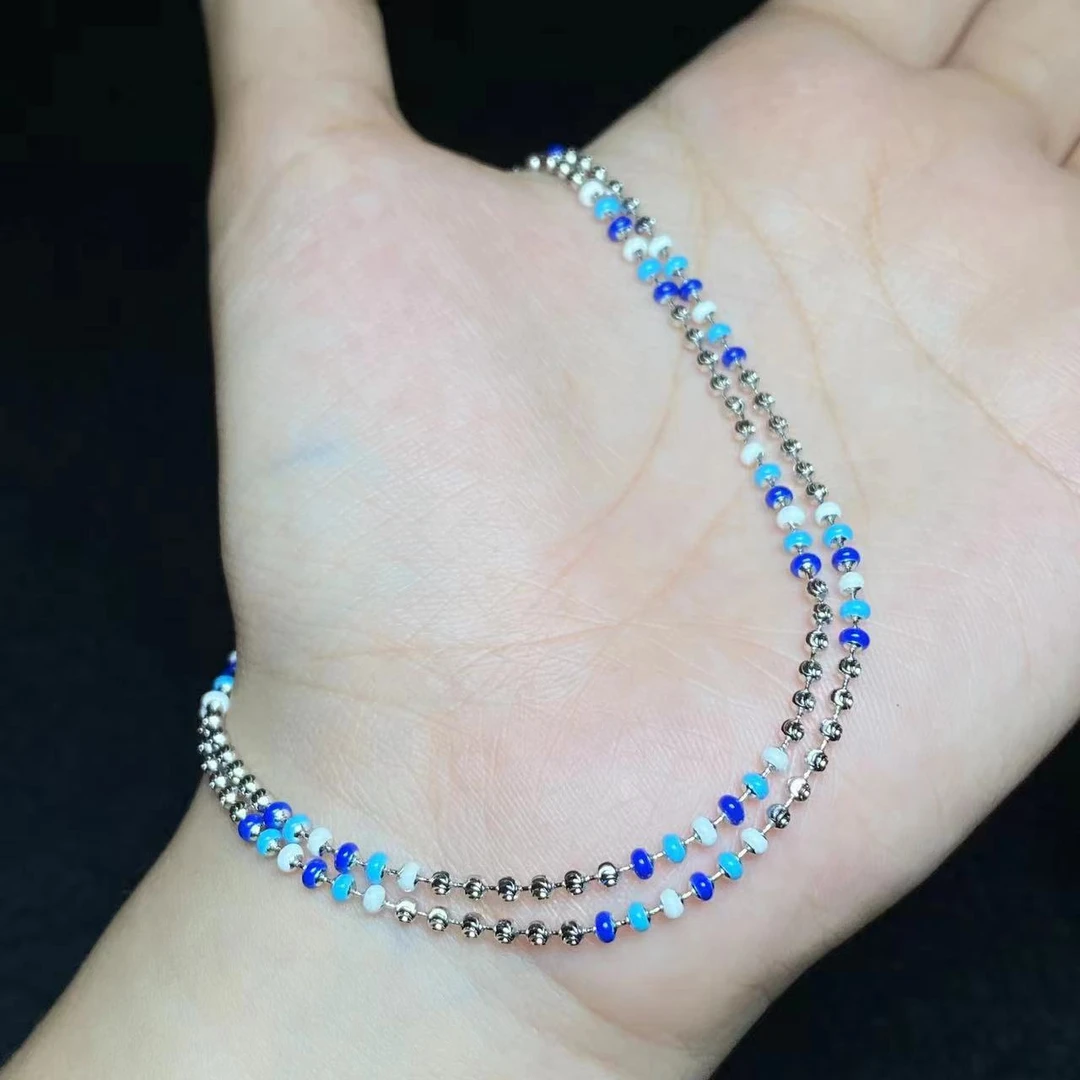 925银珐琅银制品 【小北好物】S925银项链-16QH90X188【长度约45cm】