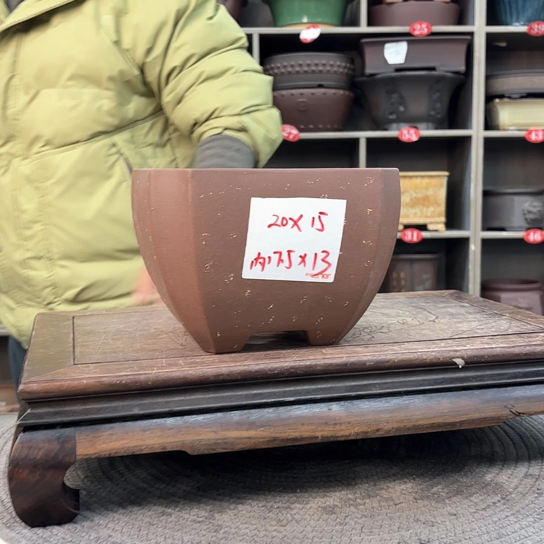 紫砂花盆紫砂的味道很好喝