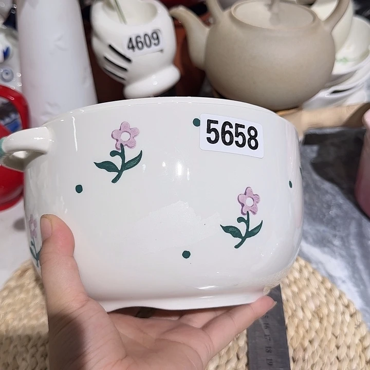 瓷片微瑕陶瓷满15包邮5658