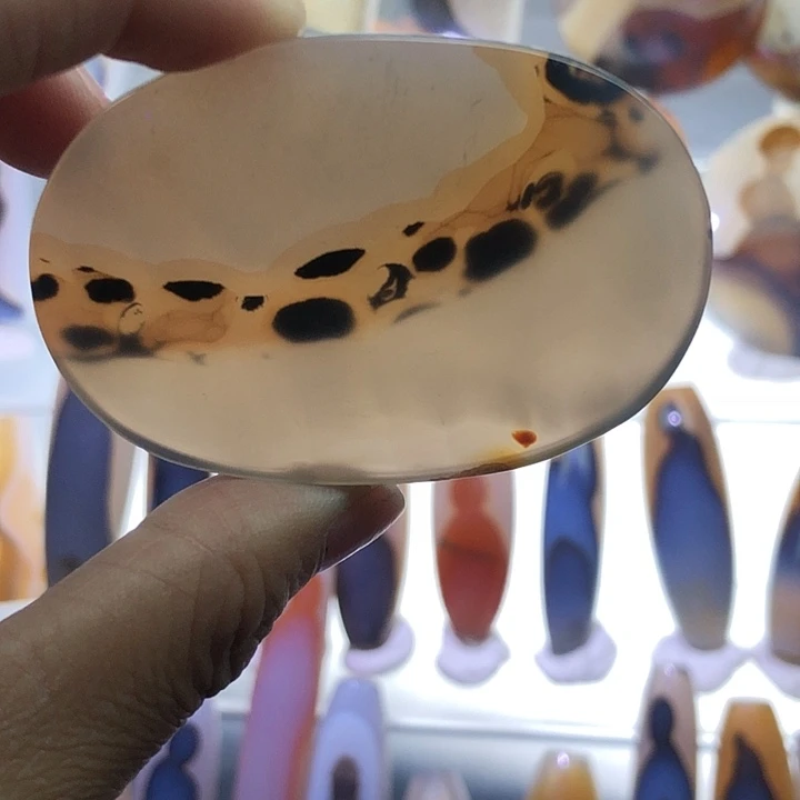 查罗石未镶嵌珠宝半成品54霞